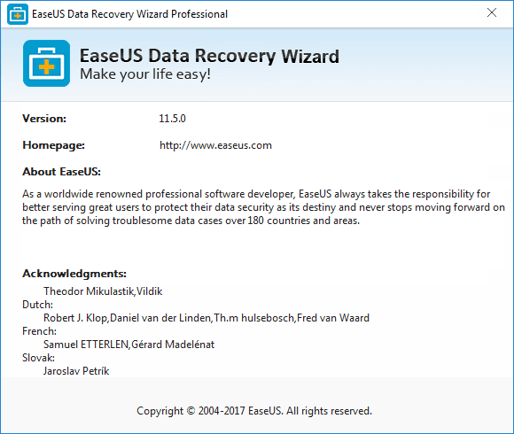 easeus data recovery wizard license code 6.1